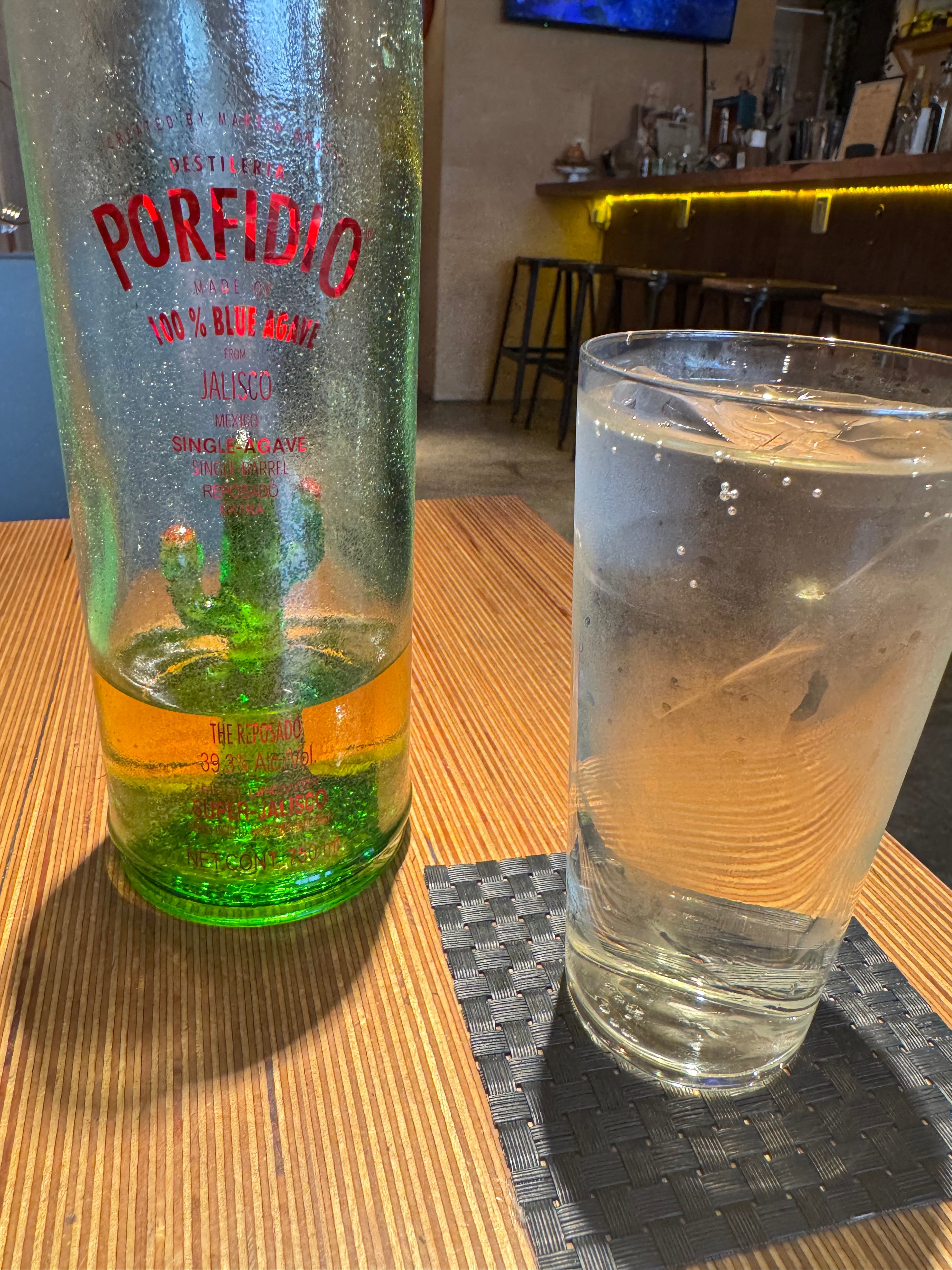 テキーラ　ソーダ割り
