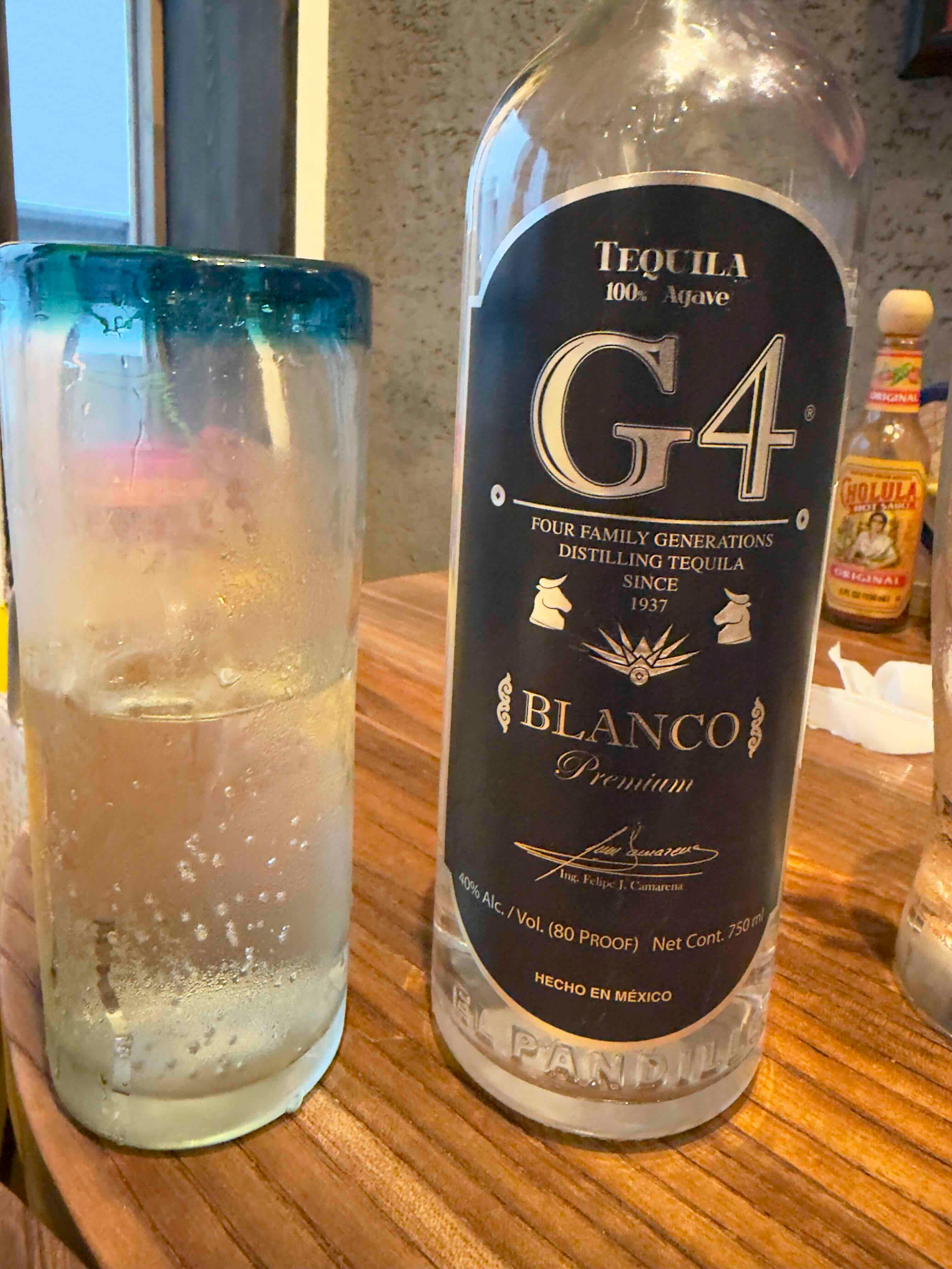 テキーラ　ソーダ割り　G4