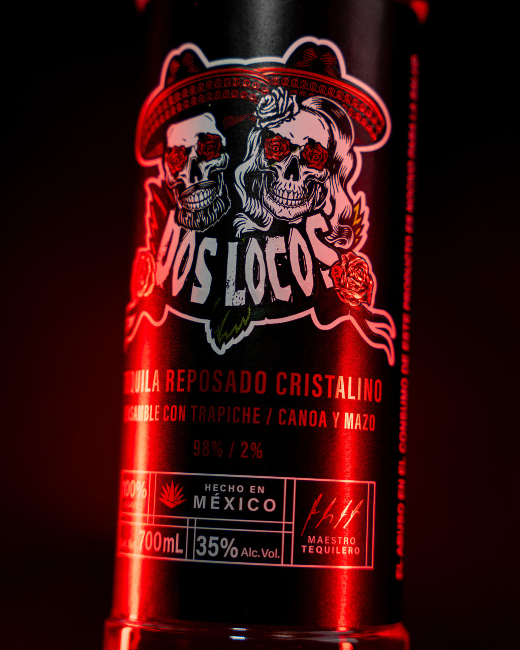 ＜予約商品＞DOS LOCOS Reposado Cristalino [クリスタリーノ] 決済時に今だけ500円OFF