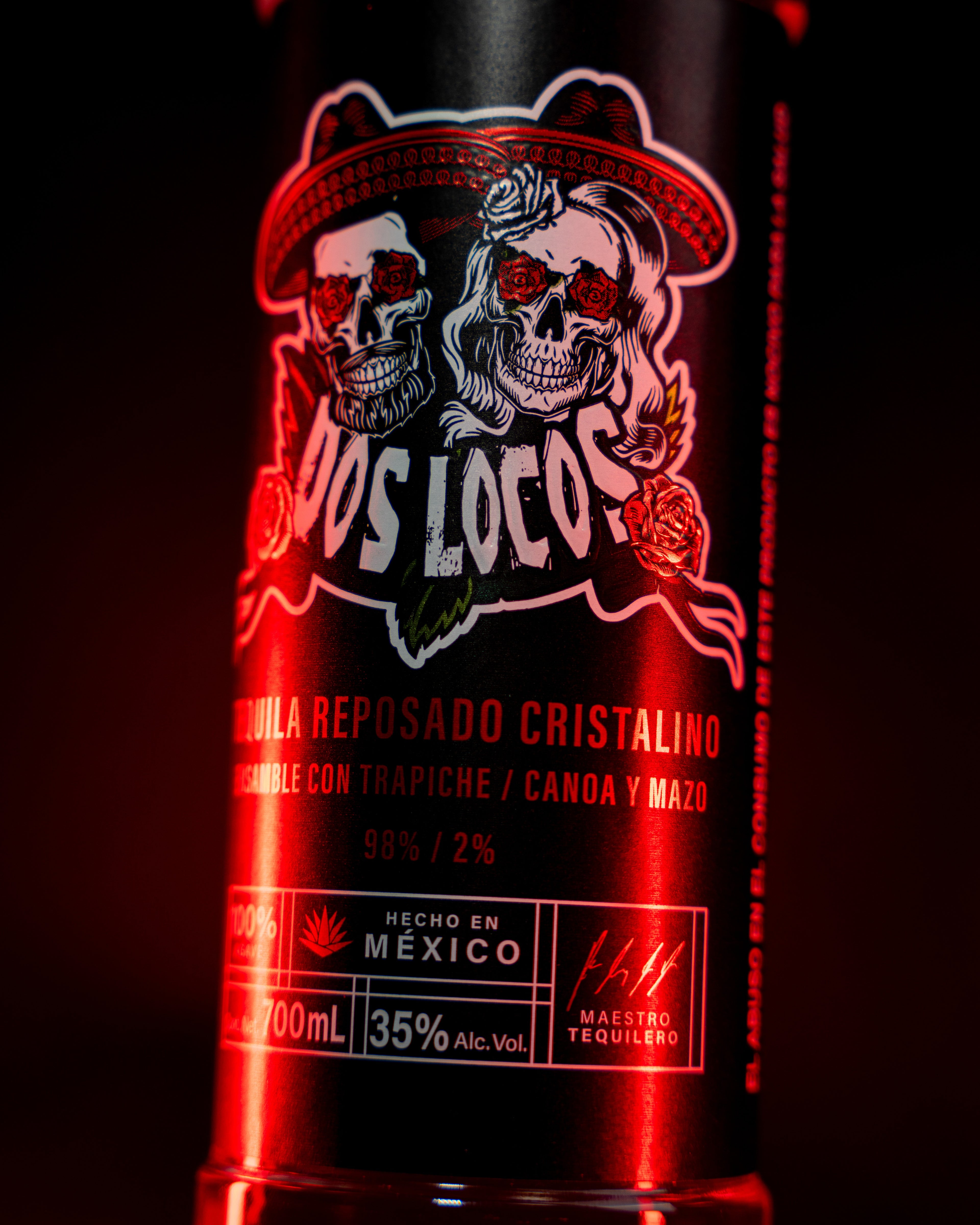 ＜予約商品＞DOS LOCOS Reposado Cristalino [クリスタリーノ] 決済時に今だけ500円OFF